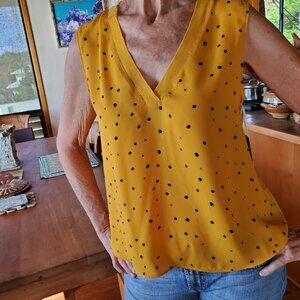 Sleeveless V-Neck Top by WORTHINGTON NWT